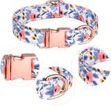 Ensemble Collier, Laisse & Nœud Papillon Fleuri pour Chien